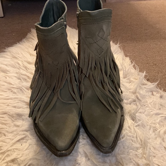 Free People Lawless Fringe Western Boots - Picture 12 of 15